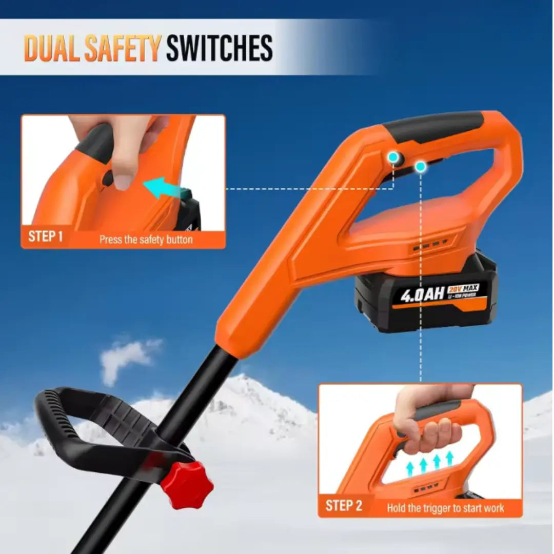 Northvra IceForce X1 Cordless Snow Shove + FREE Battery & Charger